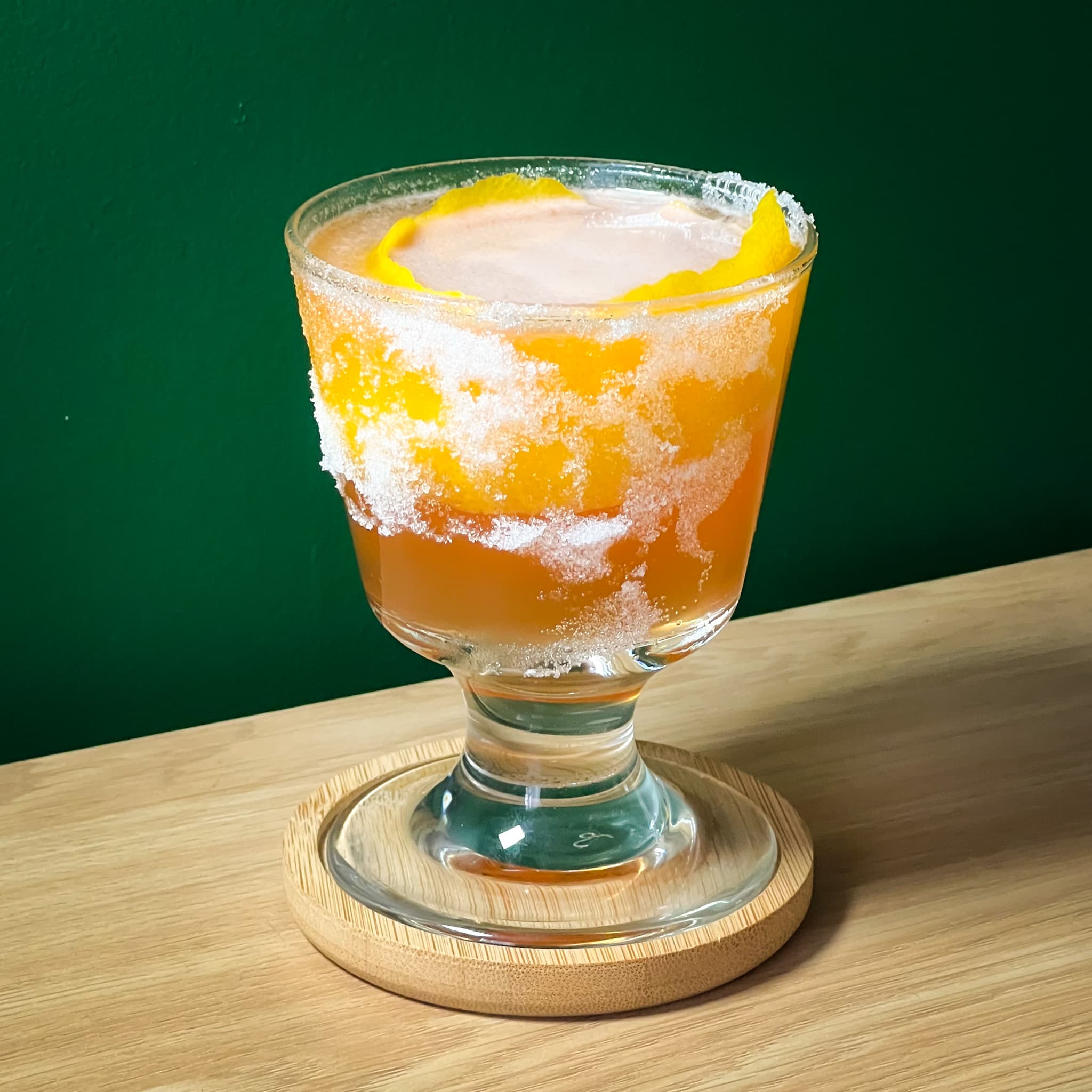 Brandy Crusta cocktail